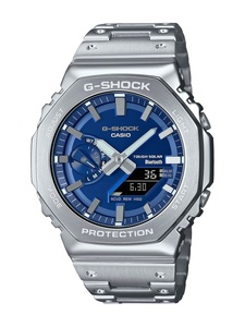 カシオCASIO G-SHOCK Gショック ジーショック Newデジタル アナログコンビ フルメタル メタリックブルー GM-B2100AD-2AJF