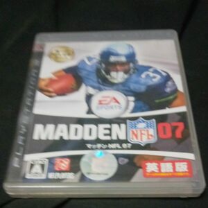 PS3 マッデンNFL07（英語版）