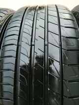 バリ溝☆WREST ヴァレスト　215/50R17 17インチ ダンロップ　2021年製　17×7J インセット＋55 　PCD114.3/5穴 　ハブ約72mm　4本セット_画像3