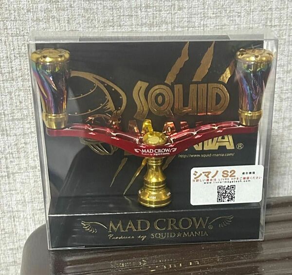 livre リブレ スクイッドマニア　madcrow98 マッドクロー98 シマノs2 レッド&ゴールド