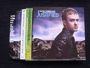 G289/ジャスティン・ティンバーレイク　Justified　 CD＊プラケース擦れ目立つ。