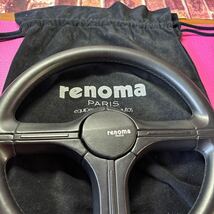 renoma イタルボランチ　ステアリングホイール正規品専用袋付き_画像6