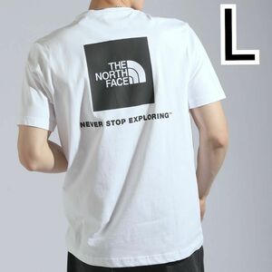 ラスト1点！ホワイト＊L＊バックロゴTシャツ＊ノースフェイス＊ホワイトレーベル