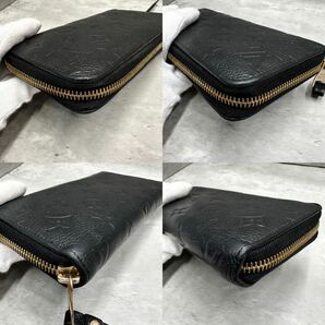 1円■新型■ ルイヴィトン Louis vuitton メンズ ジッピーウォレット アンプラント ノワール 長財布 M61864 レザー 本革 現行 ブラック 黒 の画像5