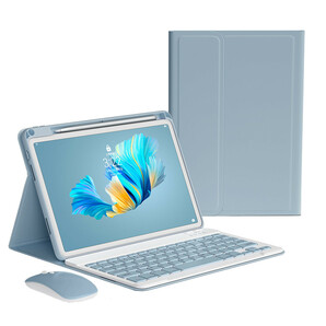 iPad 第 9 / 8 / 7 世代 iPad 10.2 キーボードケース ワイヤレス マウス付き iPad Air 3 iPadPro10.5 カバー Apple Pencil 収納可能 分離式の画像7
