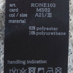 1piu1uguale3×R[ONE] (ウノピュウノウグァーレトレ) BIG SPINDLE MESH CAMO PARKA 2020SS RONE103-MS02 color GRAY size Ⅲ(S) akm fixerの画像10