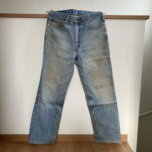 90s 送料無料 Vintage levi's 503-0217 503ヴィンテージ リーバイス 雰囲気抜群の色落ち デニム パンツ ボタン裏 359 サイズ 33