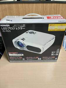 ベルソス VS-P02S テレビチューナー内蔵 Wi-Fiミラーリング付 プロジェクター ホワイト