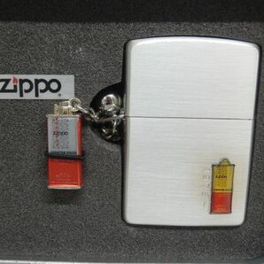 ZIPPO ジッポー J/XI / LIGHTER FLUID キーホルダー付 ジッポライターの画像2