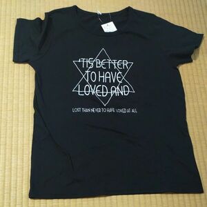 Tシャツ 半袖Tシャツ プリント　タグ付き　レディース　Мサイズ