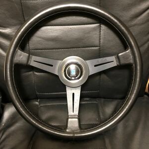 １円スタート 美品【ＦＥＴ】・NARDI CLASSIC ・ナルディクラシック ・レザーステアリング・当時物 