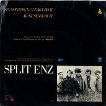 Split Enz 「Six Months In A Leaky Boat/ Make Sense Of It」 米国A&M盤EPレコード_画像1