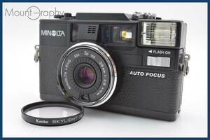 ★極上美品★ ミノルタ MINOLTA HI-MATIC AF-D 38mm F2.8 レンズフィルター付 同梱可 #tk3339