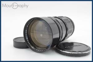 ★実用美品★ サンキョウー光機 SANKYO KOHKI KOMURA 135mm F2.3 前後キャップ付 M42マウント(Pentax MF) ★完動品★ 同梱可 #tk3434