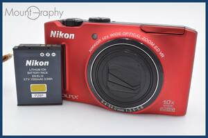 ★極上美品★ ニコン Nikon COOLPIX S8100 10x ストラップ、バッテリーのみ付属 ★完動品★ 同梱可 #tk3627