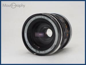 ★実用美品★ CANON キヤノン FL 35mm F2.5 ★完動品★同梱可 #i6549