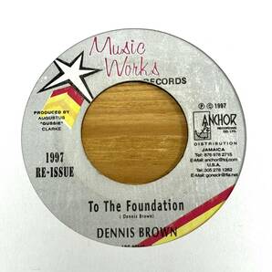 Dennis Brown「To The Foundation」「Funny Feeling」傑作名曲!! ビッグ・ファウンデーション【美中古】の画像1