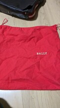 BALLY バリー　ショルダーバッグ　ダークブラウン　鍵付き　保存袋次　レザー_画像7