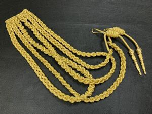 【VTG】U.S. ARMY 米国陸軍 士官 将校 礼服 礼装用 儀礼 飾緒 Aiguillette ／N. S. MEYER, INC. NEW YORK 製 ＜稀少＞