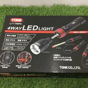 【中古品】TONE 4WAYLEDライト LT17WPC ITMDLZMGTQXUの画像3