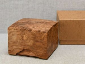  Tokushima prefecture production tree head Japanese cedar kelp on .. piece box four ... new goods cosmetics box attaching 