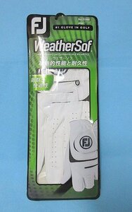 новый товар 1 листов foot Joy WeatherSof/ weather sofFGWF18 левый /21cm белый 