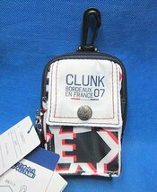 新品 CLUNK クランクゴルフ 総柄マルチポーチ CL5MGZ17 ネイビー　※ネコポス便対応_画像1