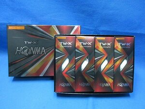 新品 HONMA/ホンマ TW-X 2021モデル ゴルフボール 1ダース(12球) ホワイト