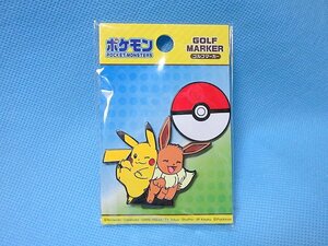 Enjoy Caddie Bag (エンジョイキャディーバッグ) グリーンマーカー ポケットモンスター ポケットモンスター (ピカチュウ&イーブイ)