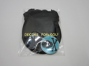 新品 DECORE FOR GOLF スカルマーカー DCMK-SKAL ブルー　※ネコポス便