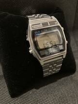 稼働 SEIKO セイコー silver waveシルバーウェーブA258-5000 デジタル クォーツ 腕時計 1980年代 希少 _画像5