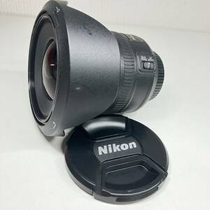 1円〜 3F Nikon ニコン 交換レンズ ズームレンズ AF-S NIKKOR 10mm-24mm 1:3.5-4.5G ED レンズカバーHB-23付き Nikon DX シリアル2069150