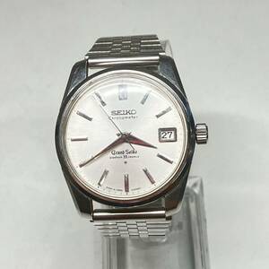 1円〜 3F GRAND SEIKO グランドセイコー 腕時計 43999T0 4101447 セイコークロノメーター 35石 手巻き 機械式 動作確認済み デイト 