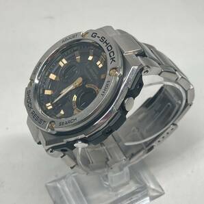 1円〜 3T CASIO G-SHOCK ジーショック 腕時計 5444 GST-W1100 002A352A ソーラー充電 動作確認済み クロノグラフ タフソーラー 箱付きの画像7