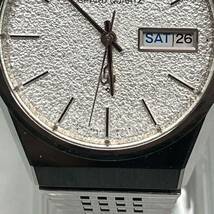 1円〜 SEIKO GRAND QUARTZ セイコー グランドクオーツ 腕時計 667904/4843・8050 クォーツ QZ 動作未確認 デイデイト シルバー文字盤_画像4