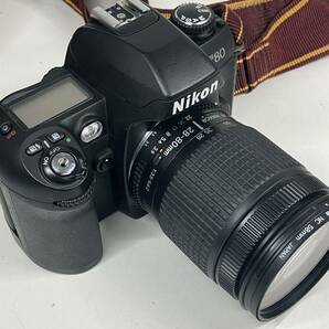 1円〜 4M Nikon ニコン フィルム一眼レフカメラ F80 D レンズ AF NIKKOR 28-80mm 70-300mm 動作未確認 箱付き フィルムカメラ ソフトケースの画像3
