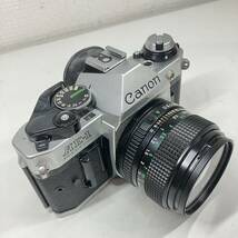 1円〜 4T Canon キャノン フィルムカメラ AE-1 PROGRAM 1701914 交換レンズ ストロボ まとめて 一眼レフ 動作未確認 FN6 35mm 50mm _画像3