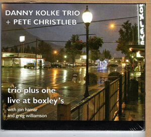 【新品CD】DANNY KOLKE TRIO + PETE CHRISTLIEB / TRIO PLUS ONE　LIVE AT BOXLEY'S