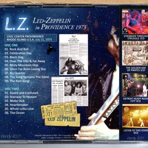 【中古CD】LED ZEPPELIN / IN PROVIDENCE 1973の画像2