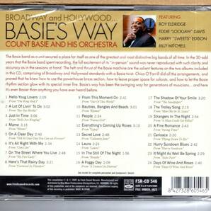 【新品CD】COUNT BASIE / BROADWAY AND HOLLYWOOD...BASIE'S WAYの画像2