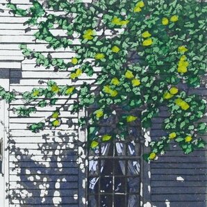 【真作】【WISH】キャロル・コレット CAROL COLLETTE「SUMMER SHADE」銅版画 手彩色 直筆サイン   〇人気銅版画家 #24042758の画像5
