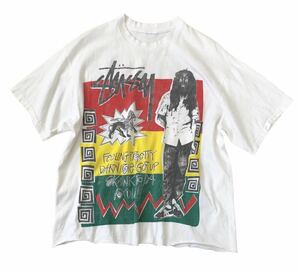 80s STUSSY VINTAGE BOB MARLEY Tシャツ 初期 当時物 ヴィンテージ 古着 OLD STUSSY オールドステューシー 80s 90s ラスタ レゲエ