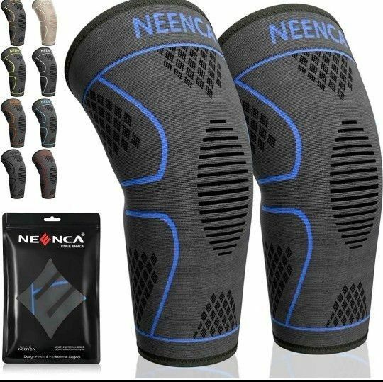 NEENCA 膝サポーター 2枚セット スポーツ用 膝保護 通気性 膝安定