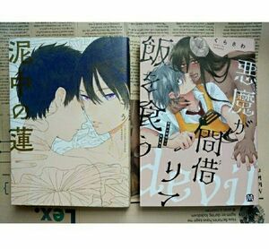 商業BL2冊　泥中の蓮　ためこう　悪魔が間借りて飯を食う　くらさわ