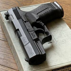 MARUZEN Co.LTD Walther P99 SEMI-AUTOMATIC PISTOL マルゼン ワルサーP99 ブローバック ブラック 作動良好 美品 007 ジェームズボンド の画像1