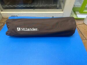 ○EW8799 Hilander スエードインフレーターマット　アウトドア エアーマット ○