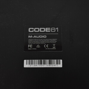 M-AUDIO CODE61 オシオレーター付き高機能コントローラー【現状渡し】の画像8