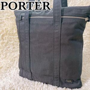 [ ultimate beautiful goods ]PORTER SMOKY Porter Yoshida bag smoky tote bag charcoal gray A4 storage possible commuting going to school man and woman use 