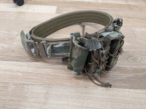 JMA Tacty karuShooters belt was warrior assault pouch multi cam MuLticaum England army britain army UKSF