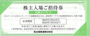 即決450円 名鉄 株主優待 リトルワールド 日本モンキーパーク 南知多ビーチランド 1-9枚 2024年7月15日まで